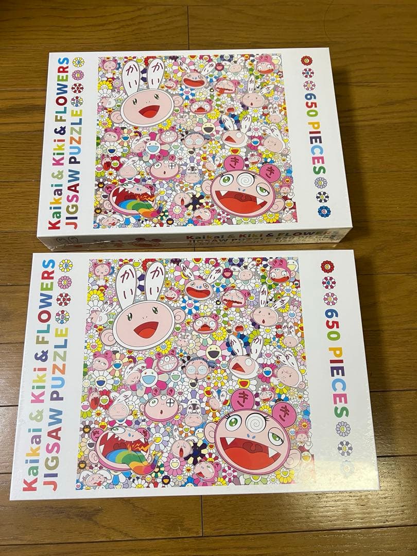 Kaikai & Kiki & FLOWERS」村上隆 お花 パズル一個