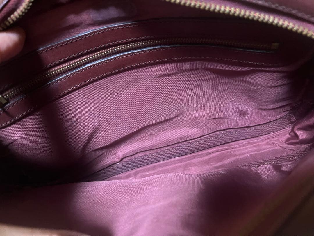 正規品　カルティエ　ビンテージ　ボルドーショルダー2点まとめて 訳ありused