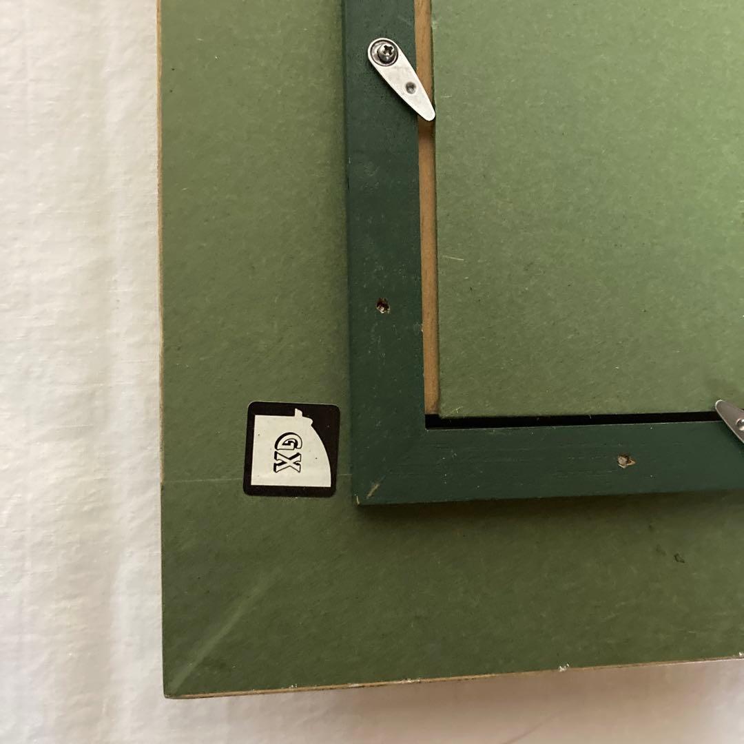 アンティークP6額縁 ガラスあり