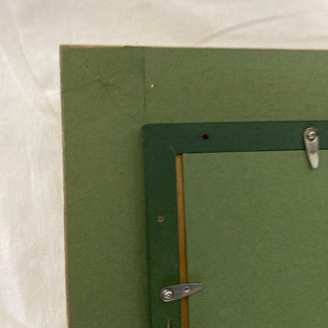 アンティークP6額縁 ガラスあり