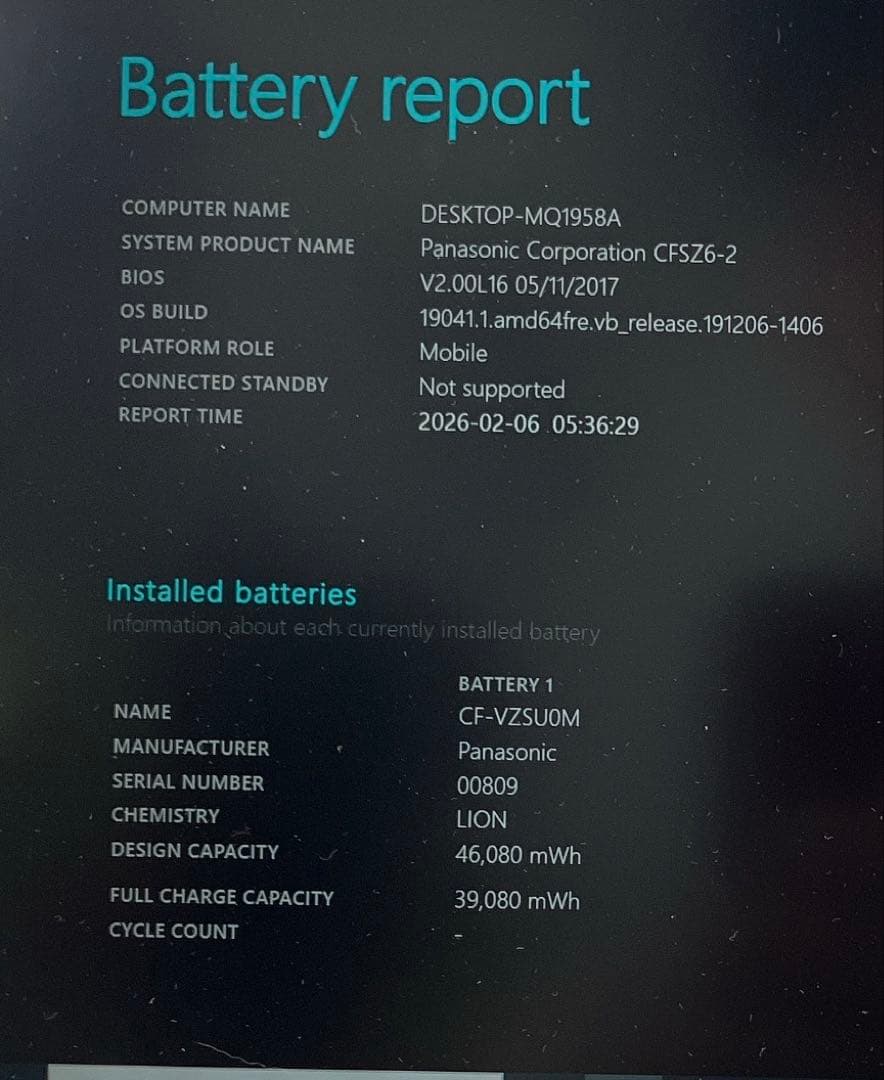 Let’s note SZ6 軽量12.1型 Win10 高性能Core i5