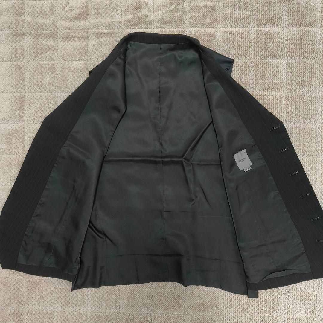 MEN'S TENORAS 3ピーススーツ グレー ストライプ サイズM