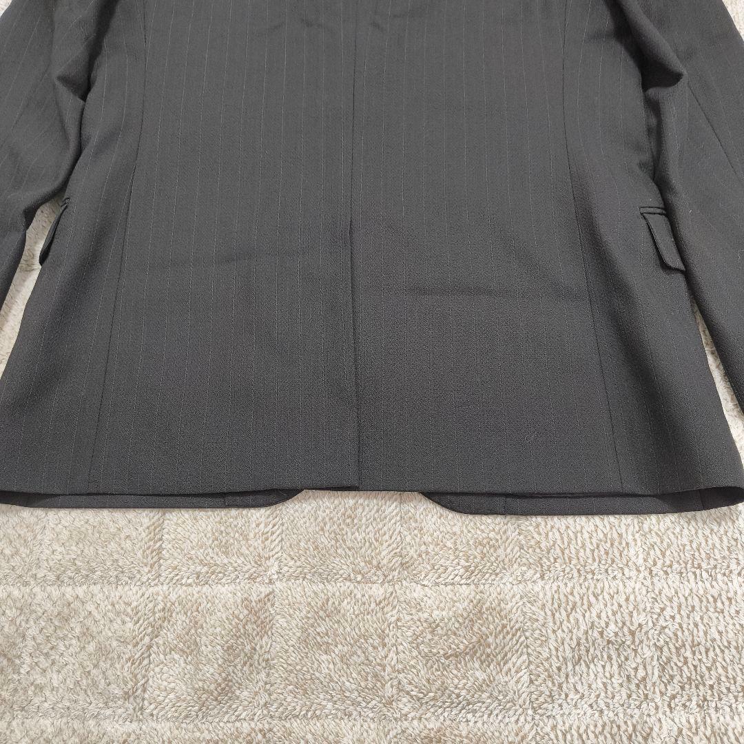 MEN'S TENORAS 3ピーススーツ グレー ストライプ サイズM