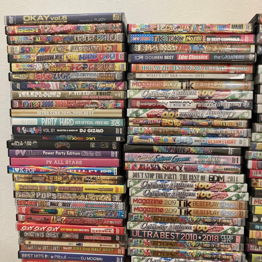 洋楽　best hits ベスト　ヒット　DVD 約130枚　大量　まとめ