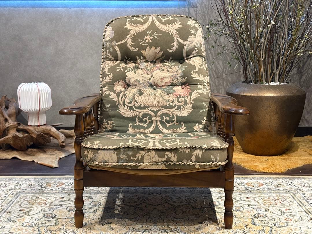 karimoku カリモク リクライニングソファ オットマン ヴィンテージ YZ