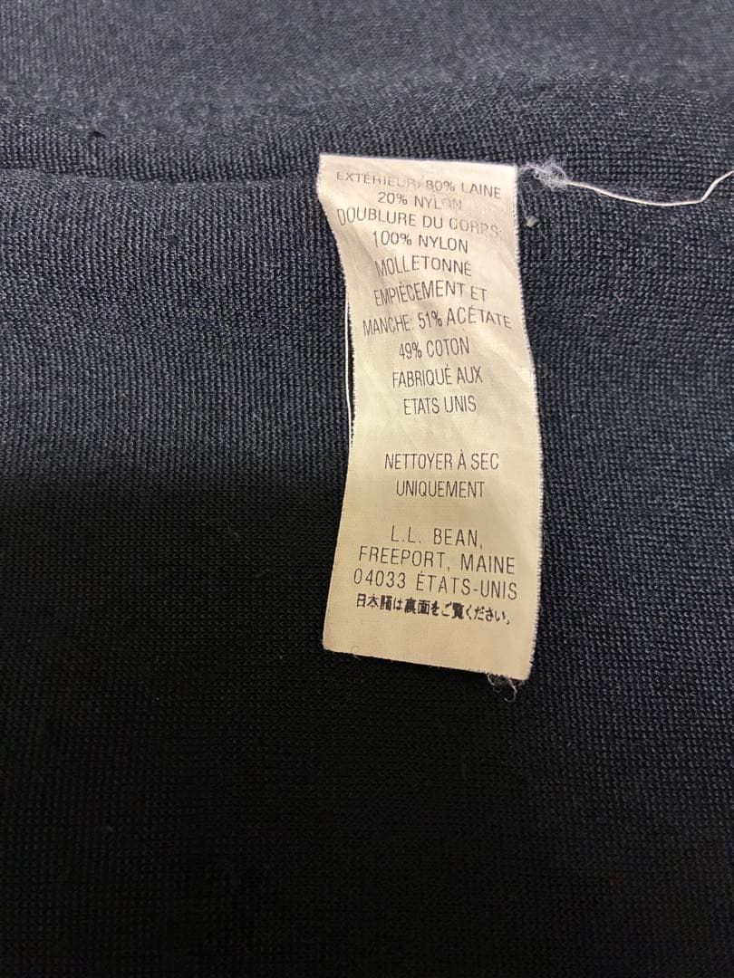 【米海軍工場発】L.L.Bean USA製 Pコート S アンカーコレクション