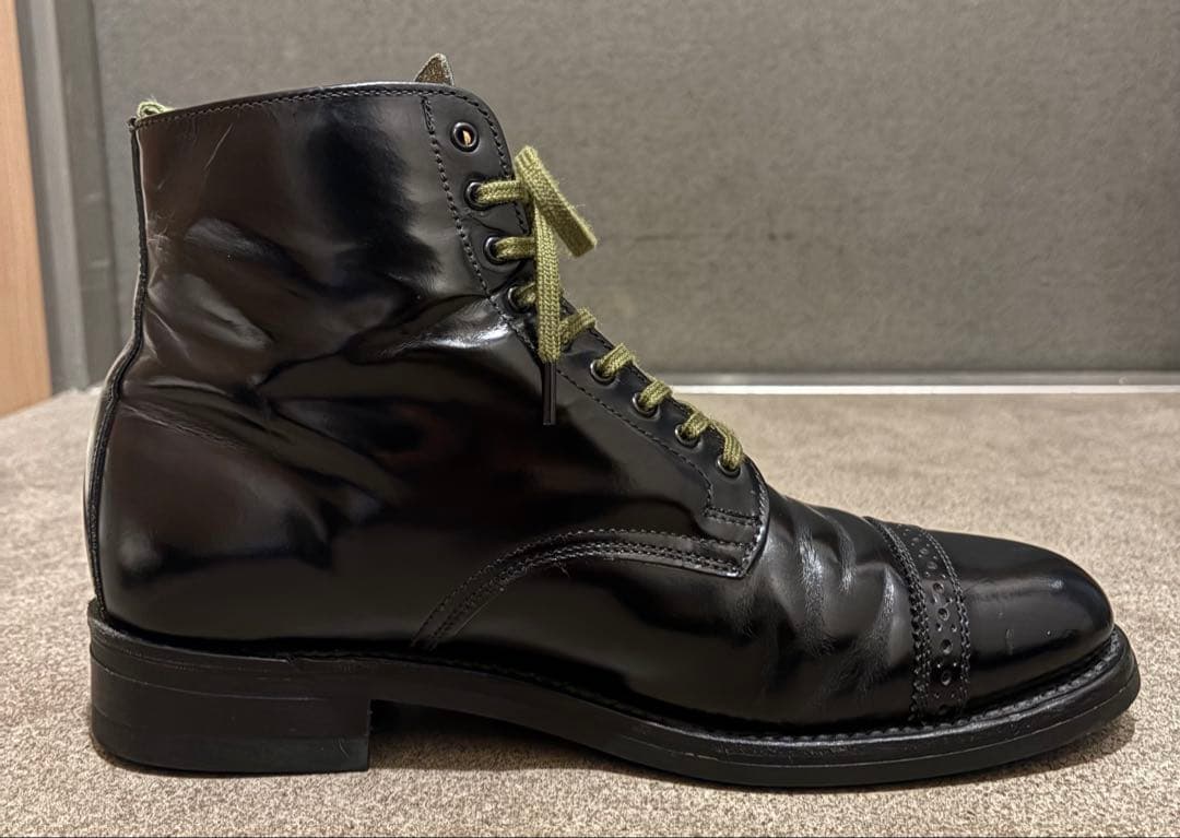 Sanders サンダース ダービー レザーブーツ 7 DERBY BOOT