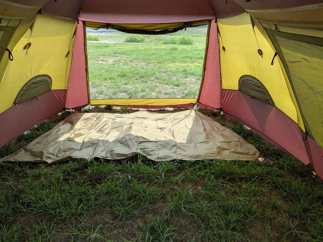 ロゴス　プレミアム　PANELリビングプラス-AE　グランドシート付き