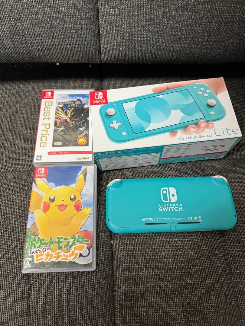 Nintendo Switch Lite ターコイズ + ポケモンソフト