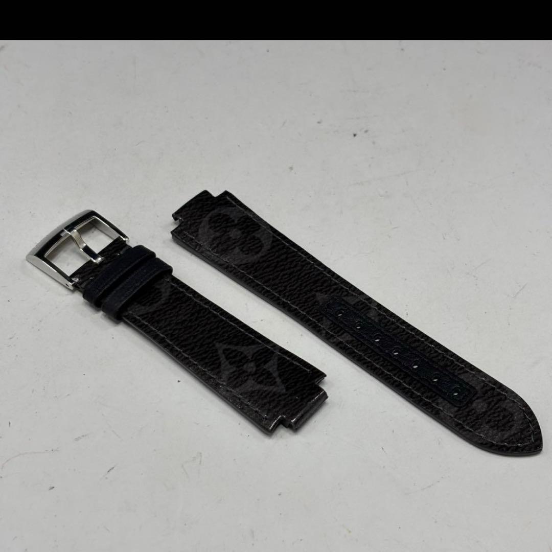 ルイ・ヴィトン本物　ウォッチストラップ/タンブール用/チャコールグレー