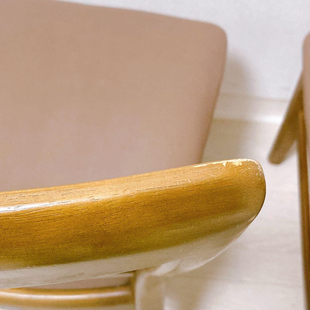 karimoku カリモク家具 ダイニングチェア 2脚セット オーク材 高級家具