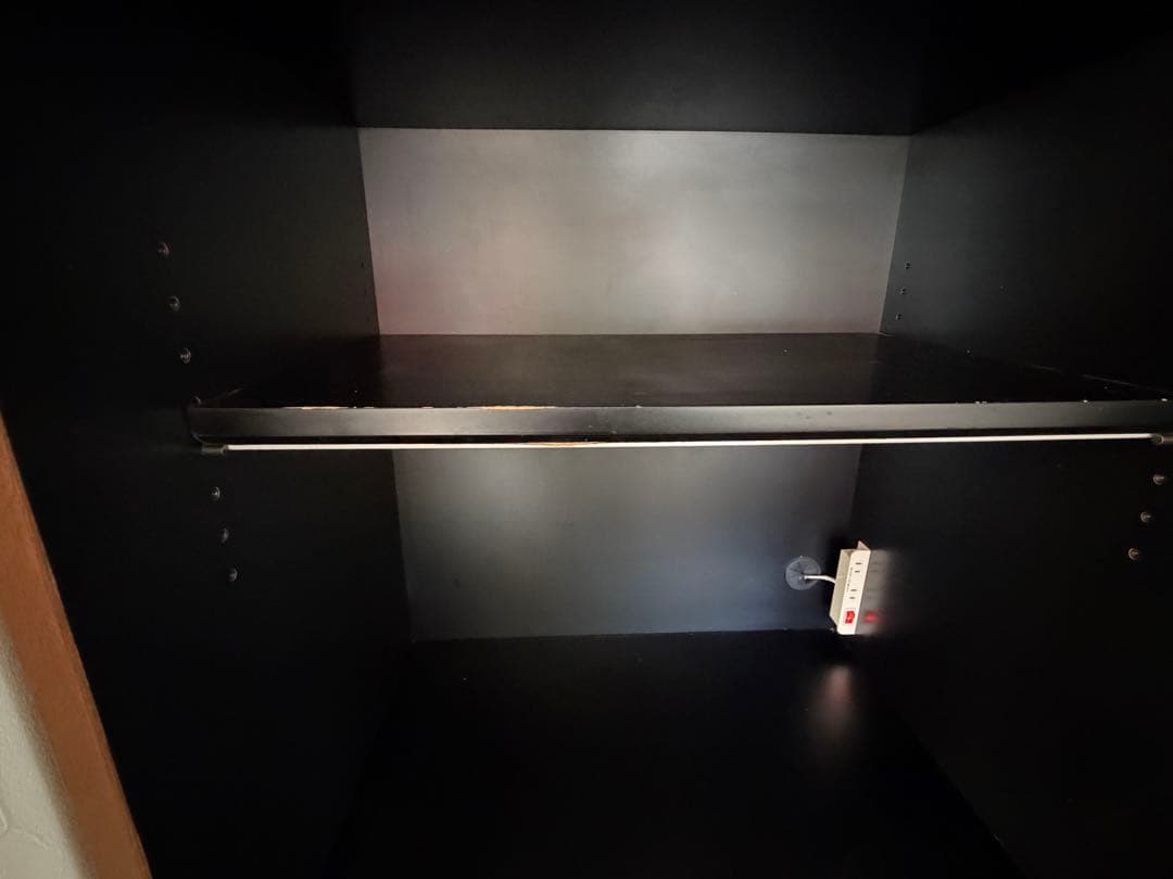 シギヤマ家具工業　ウォールナット突板　食器棚　レンジボード　炊飯器スペースあり