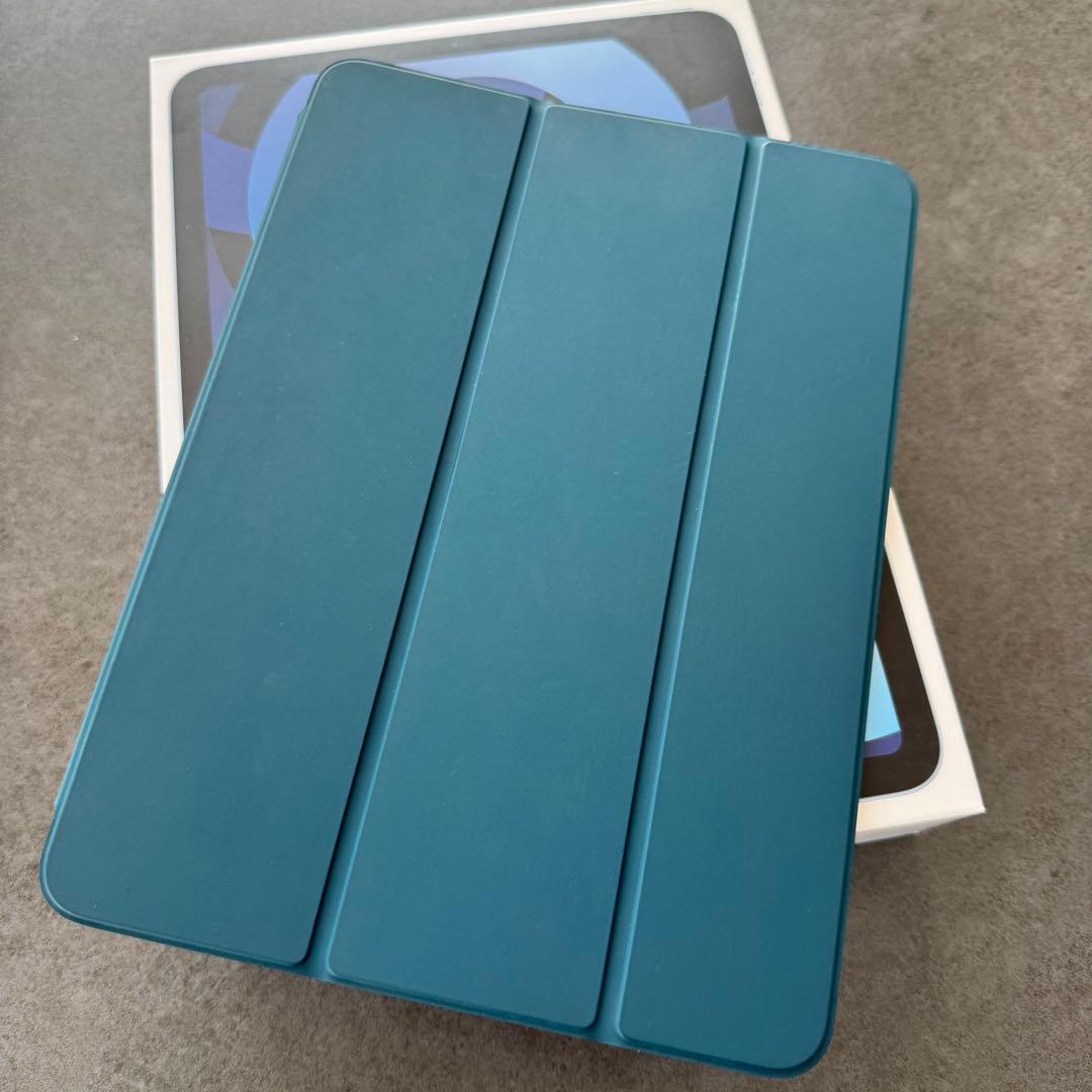 [カバー付き美品]iPad Air 10.9インチ 64GB スカイブルー