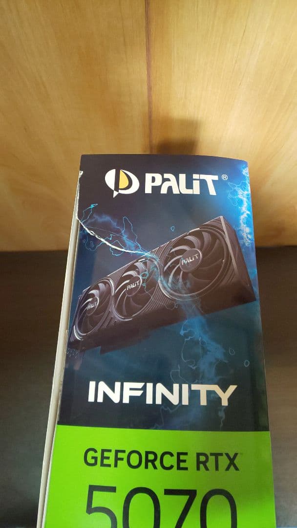 グラフィックボード・グラボ・ビデオカード Palit GeForce RTX 5070 Infinity 3