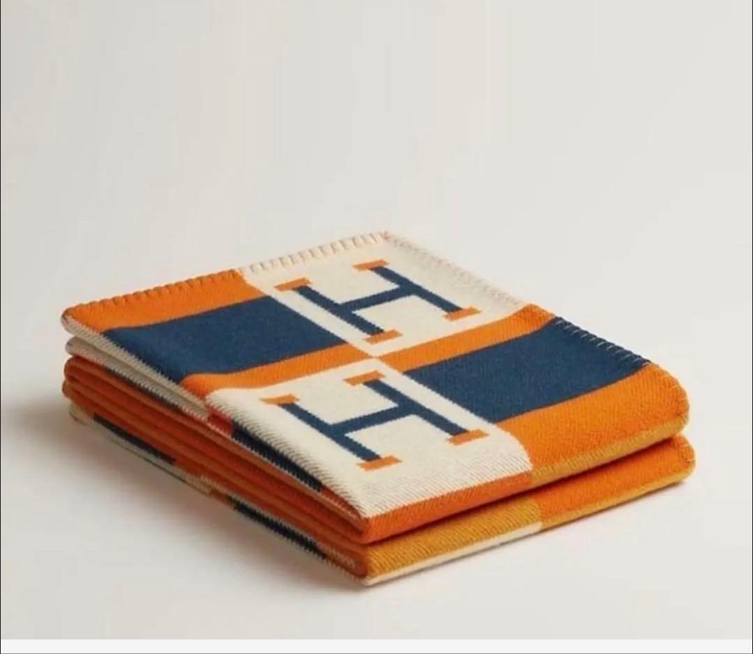 HERMES】バヤデールブランケット