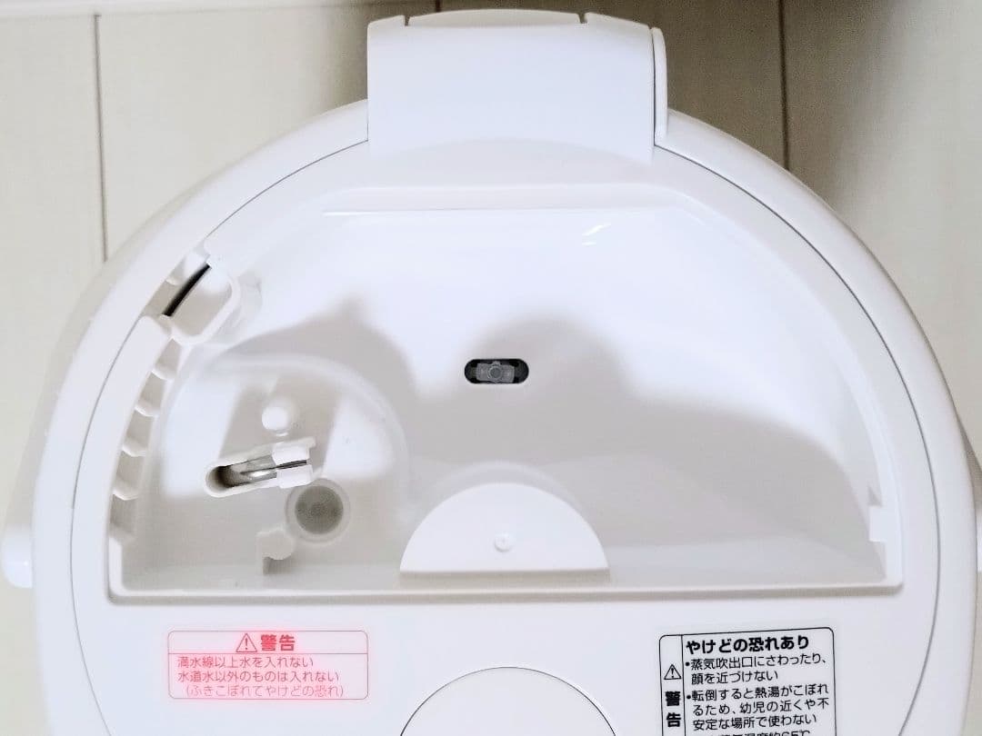 超美品 2022年製 象印スチーム式加湿器 EE-RR35-WA 洗浄クエン酸付