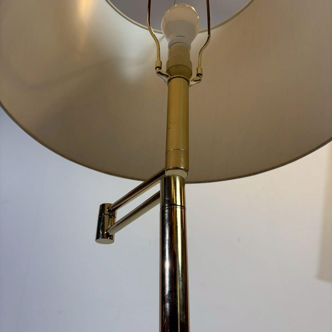 フロアランプ　スタンドライト　北欧　ビンテージ　真鍮