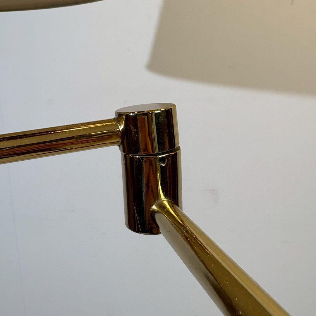 フロアランプ　スタンドライト　北欧　ビンテージ　真鍮