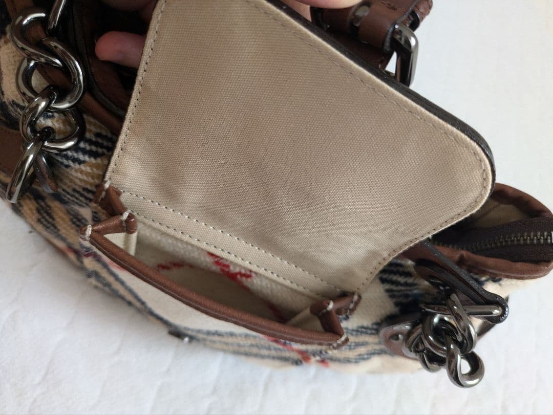 BURBERRY　バーバリー　ブルーレーベル　ハンドバッグ