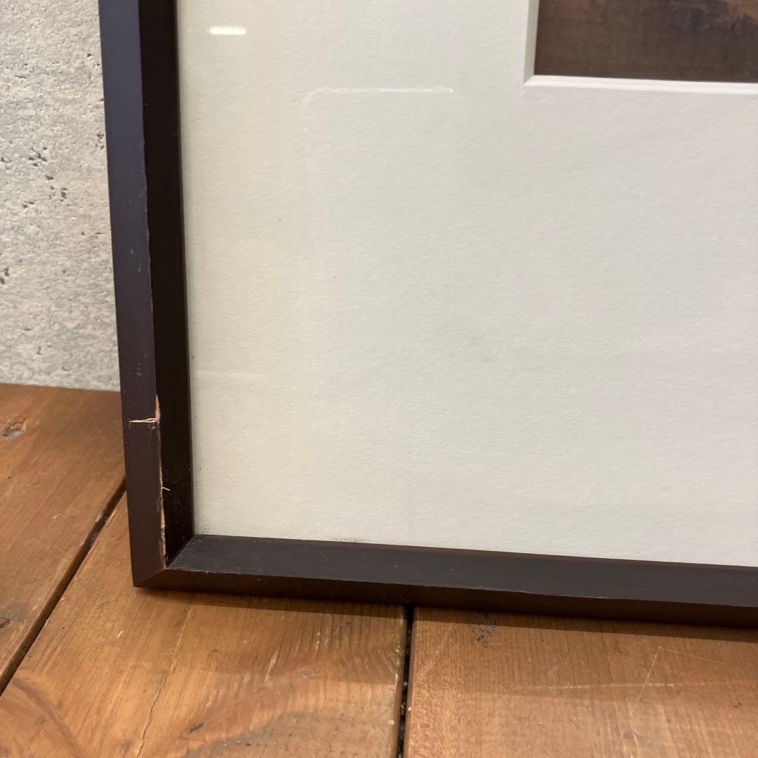 昭和レトロ 風景画 水墨画 花鳥 絵画 色紙 壁掛け 壁飾り 額装 フレーム付き