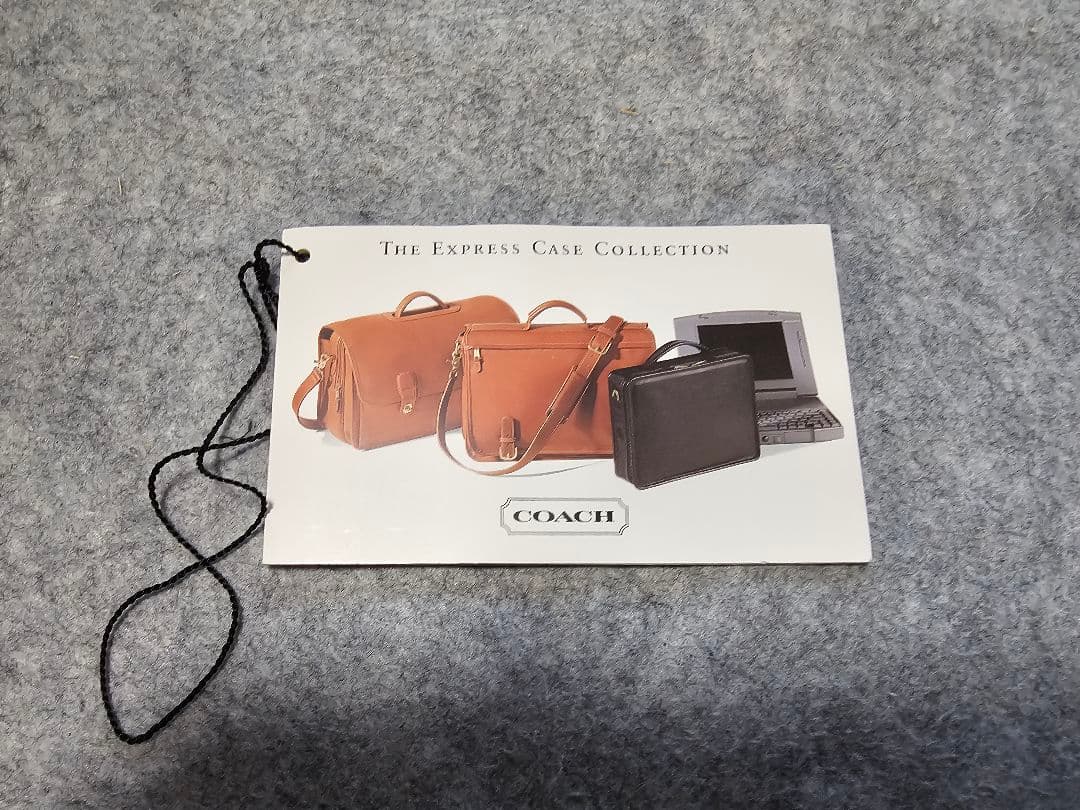 【未使用】オールドコーチ ビジネスバッグ ディプロマット ターンロック　ブラウン