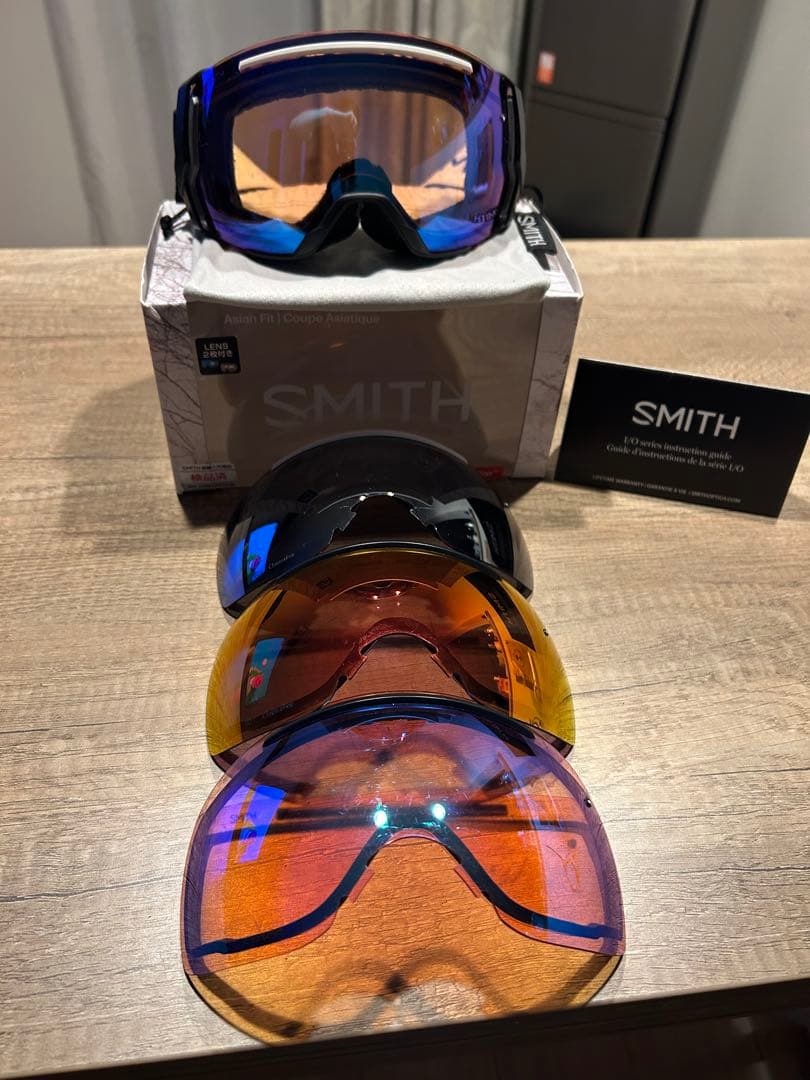 【限定値引き】SMITH ゴーグル 交換レンズ3枚付き