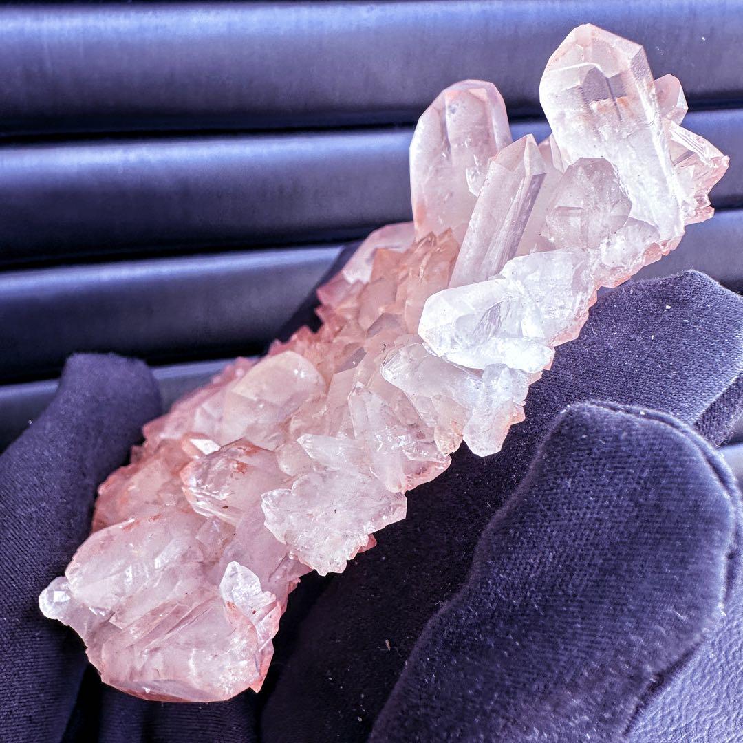 爆レア❗️浄化❗️超綺麗♡超強いパワー ピンク ヒマラヤ クラスター天然石A1550