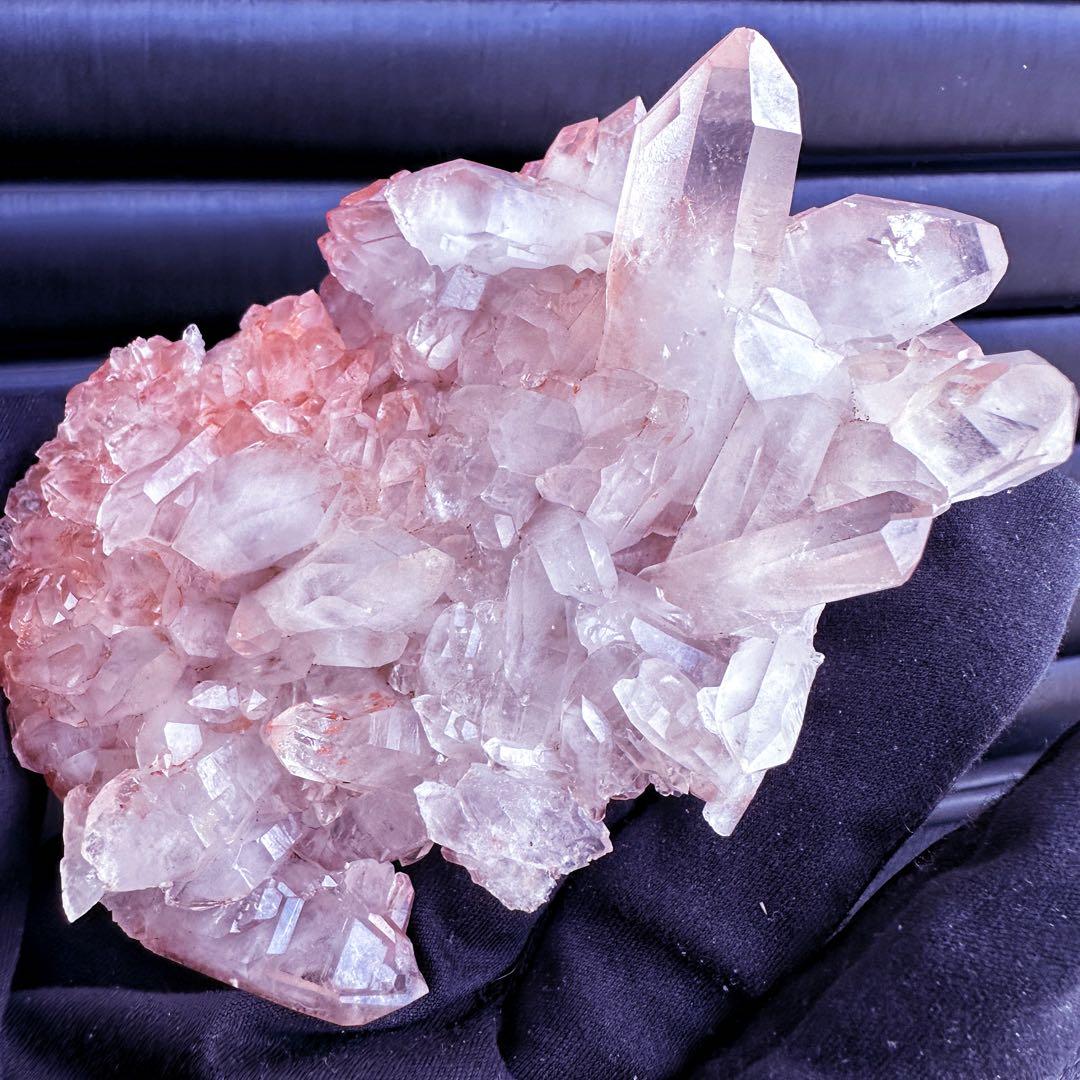 爆レア❗️浄化❗️超綺麗♡超強いパワー ピンク ヒマラヤ クラスター天然石A1550