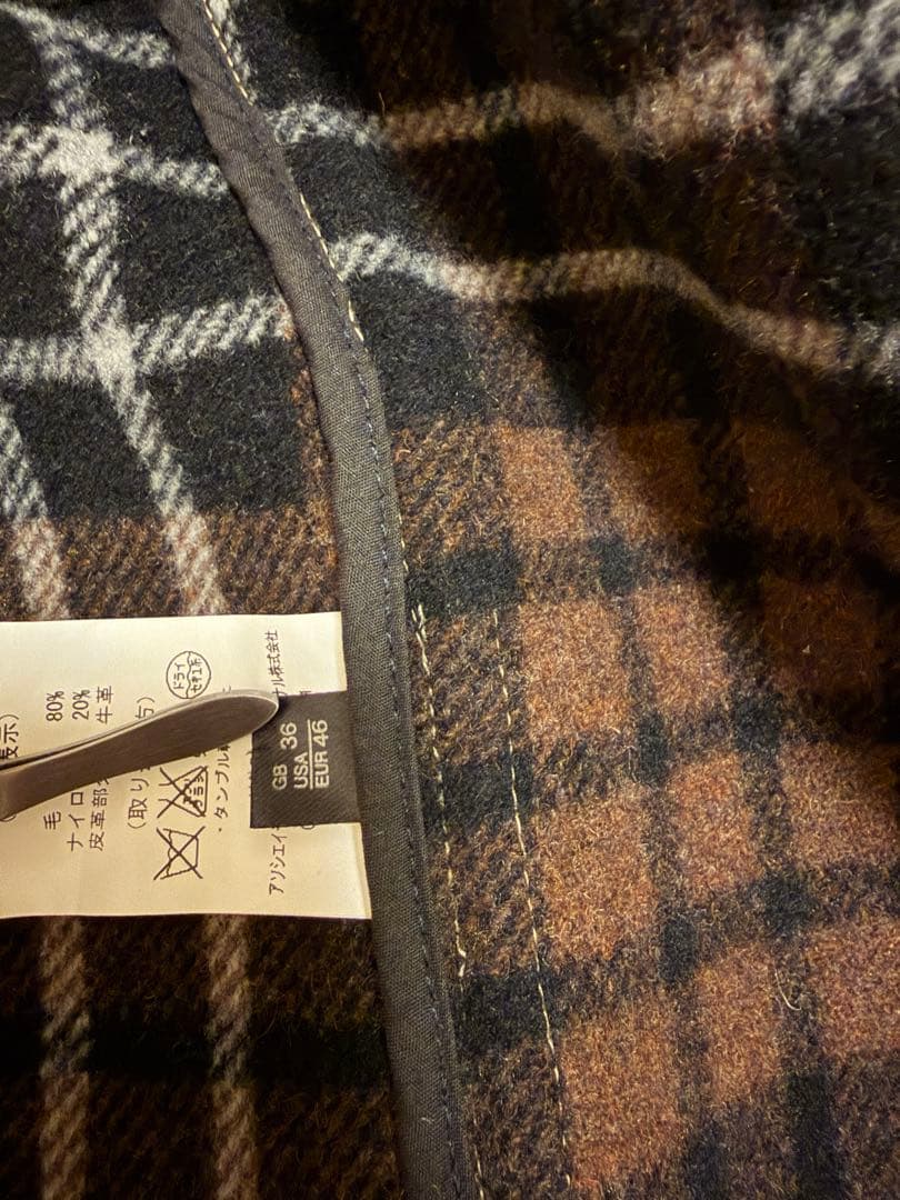 Gloverall 英国製 キャメル（ベージュ）ダッフルコート EUR46