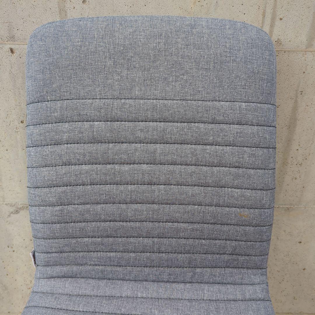 マーガレット　KARE グレー パブリック ダイニングチェア 布張り⑦