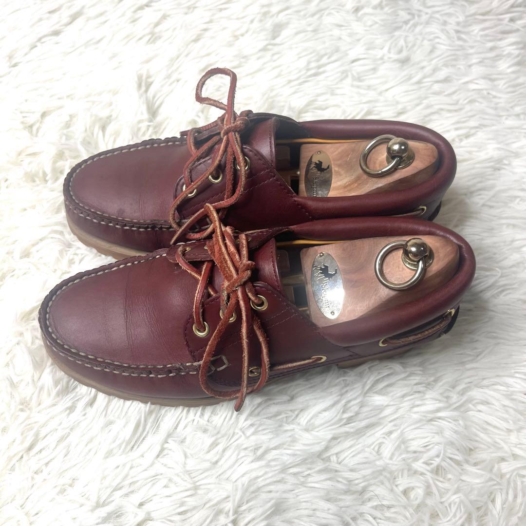 【美品】 REGAL リーガル デッキシューズ JE-38 25cm 3eye