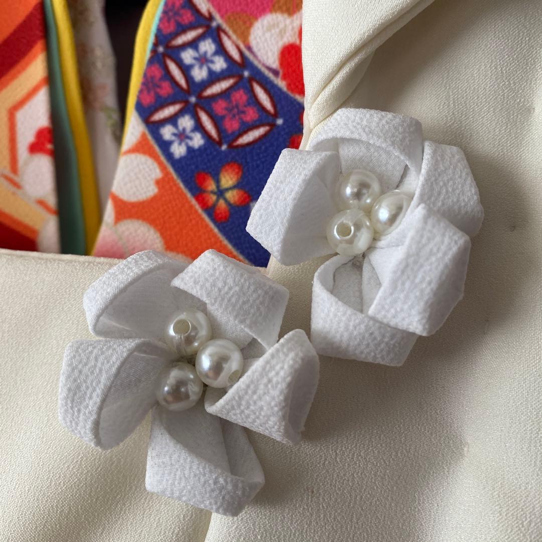 キャサリンコテージ　七五三　着物　3歳　双子ちゃん　被布　襦袢付き