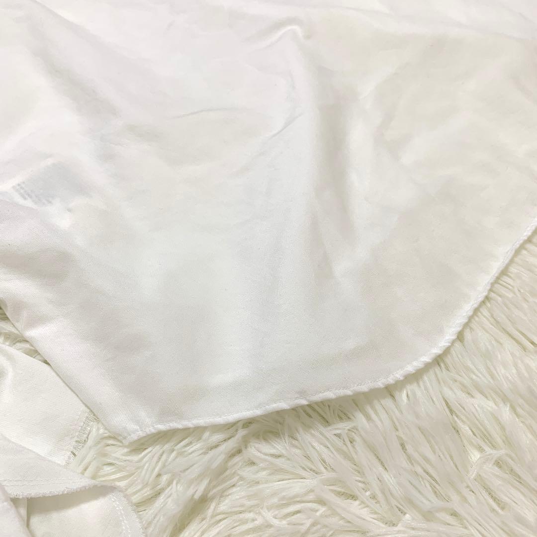 【オルランド期・未使用級】コムデギャルソンオムプリュス ホワイトフリルシャツ S