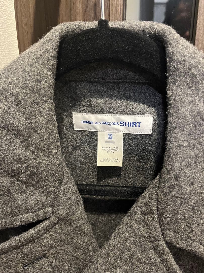 【最終値下げ】 COMME des GARÇONS SHIRT ピーコート