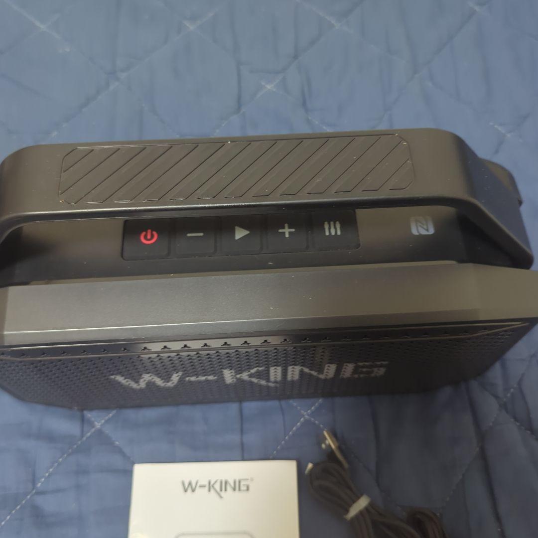 W-KING 60W RMS 100Wピーク、スピーカー bluetooth