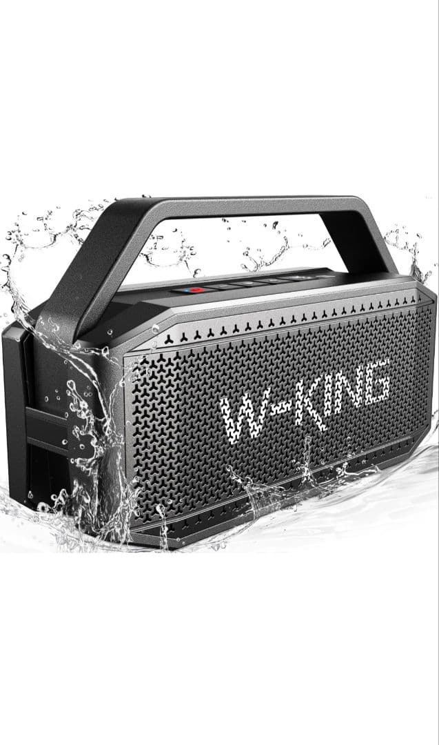 W-KING 60W RMS 100Wピーク、スピーカー bluetooth