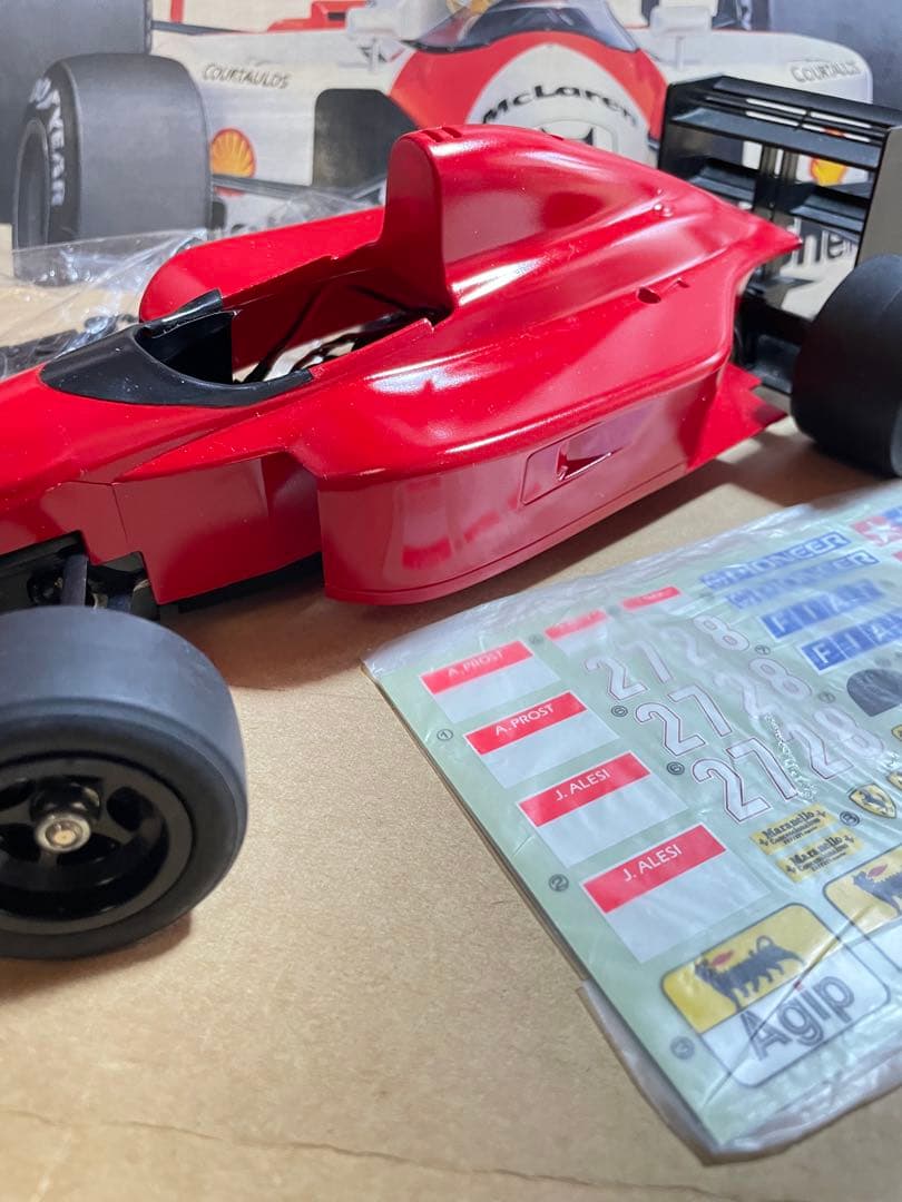 タミヤ　タムテック　ボディ＆シャーシ　F1 マクラーレン　フェラーリセット
