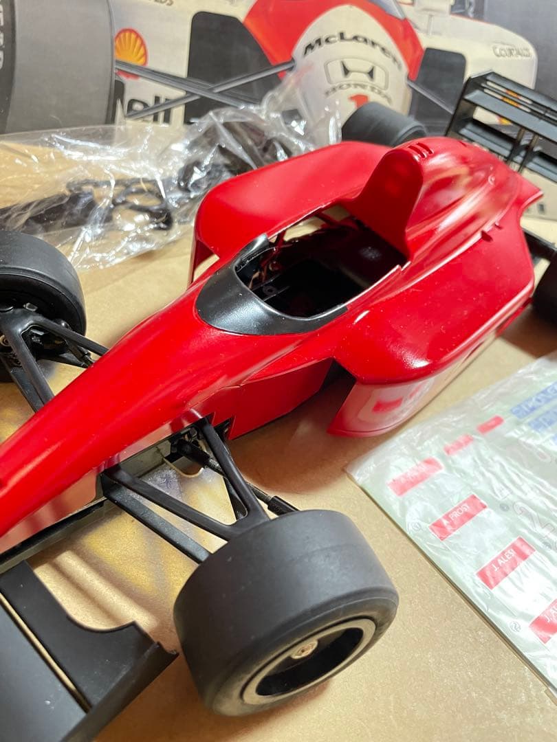 タミヤ　タムテック　ボディ＆シャーシ　F1 マクラーレン　フェラーリセット