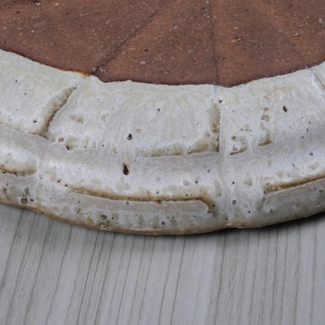 村上直子 レモンプレート/白 2枚セット　作家もの 器