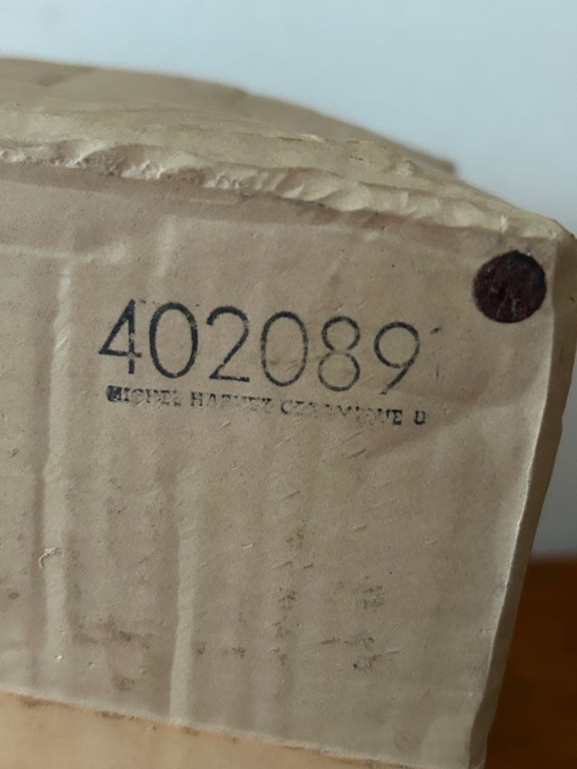 Michael Harvey マイケルハーヴェイ セラミック 段ボール 花瓶