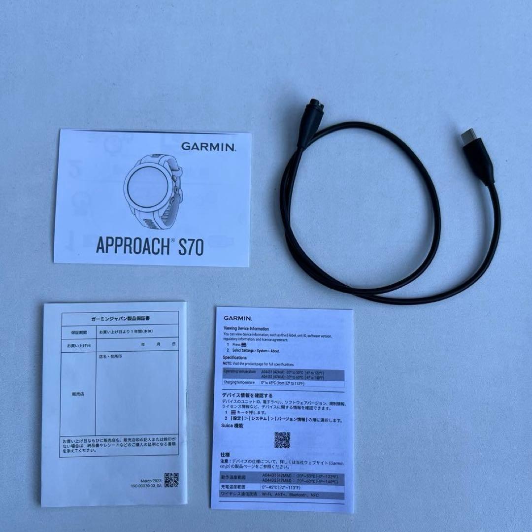 ガーミン アプローチ S70 47mm GPSナビ