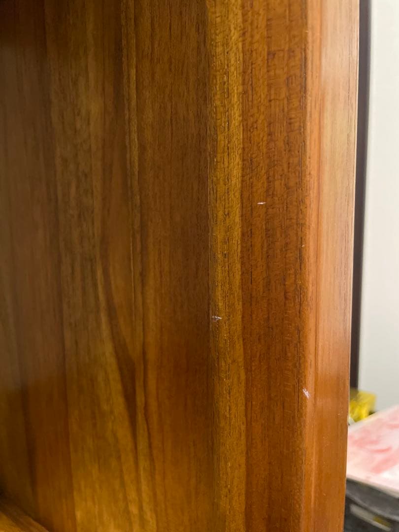 チーク 無垢材 オープンラック シェルフ 木製 本棚 ラック