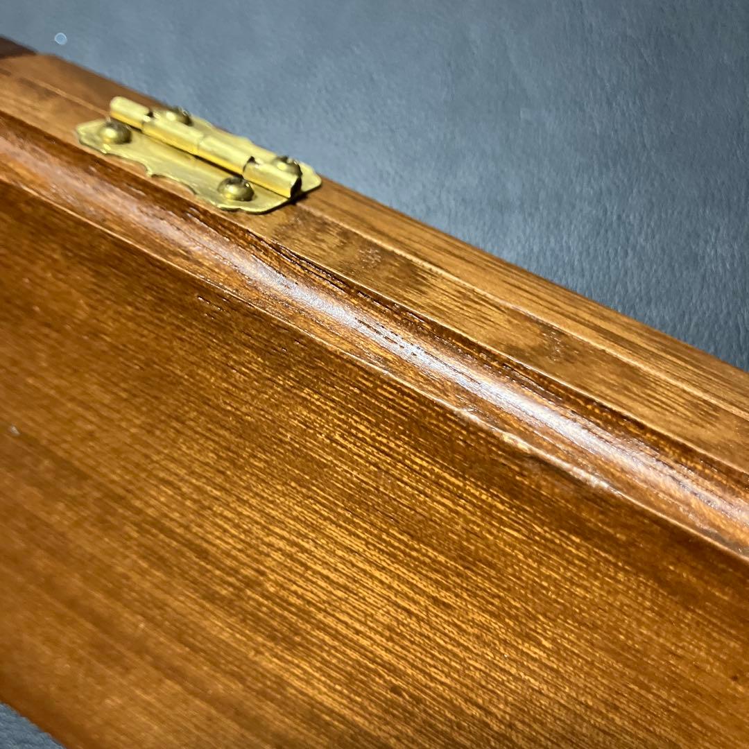 M250907★『Pelikan』木製ペンケース 万年筆入れ