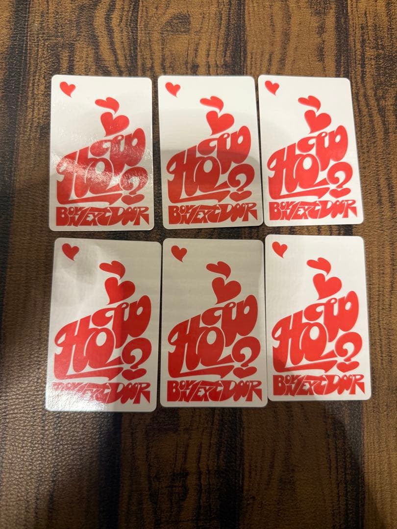 BOYNEXTDOOR HOW? weverseJP ラキドロ　トレカ