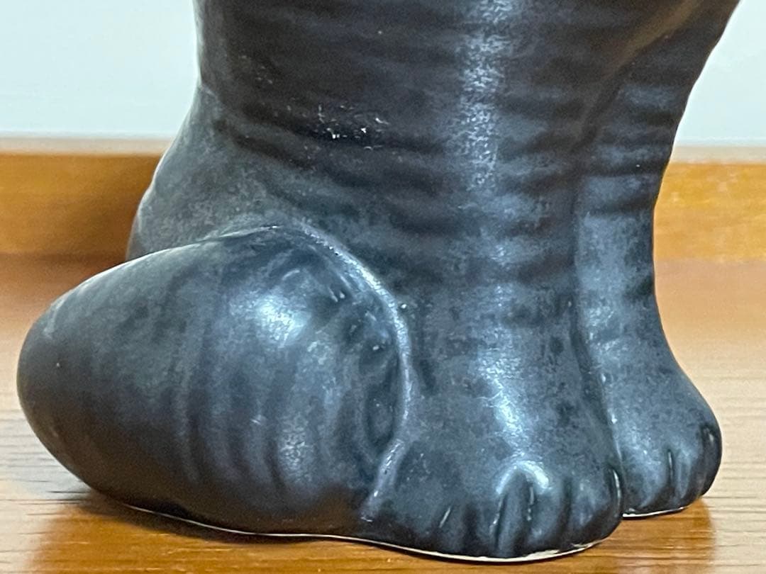 リサラーソン　キャットマヤ　ブラック　北欧　スウェーデン　黒猫