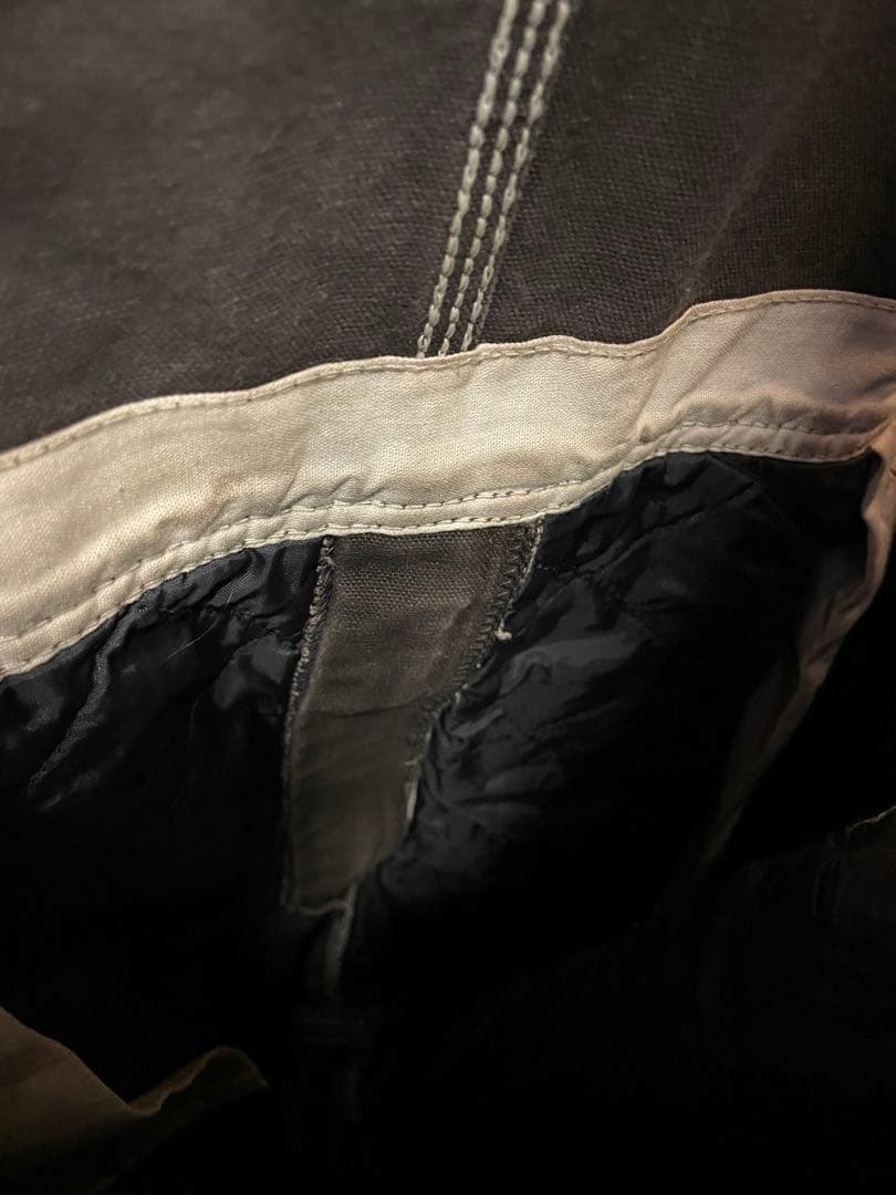 Carhartt オーバーオール USA製 焦茶 ダークブラウン ダック