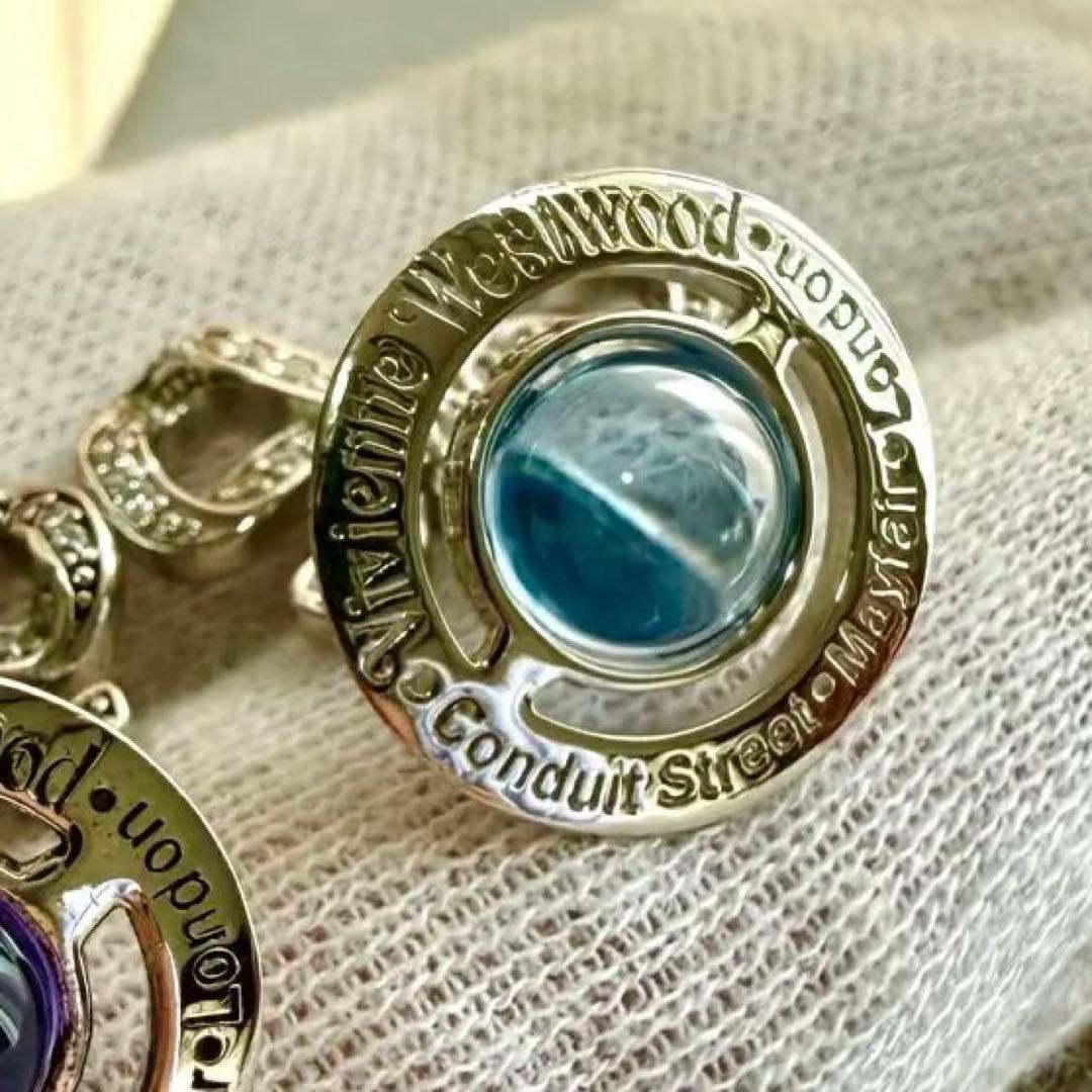 希少片耳/925/正規品VivienneWestwood リボンオーブピアス