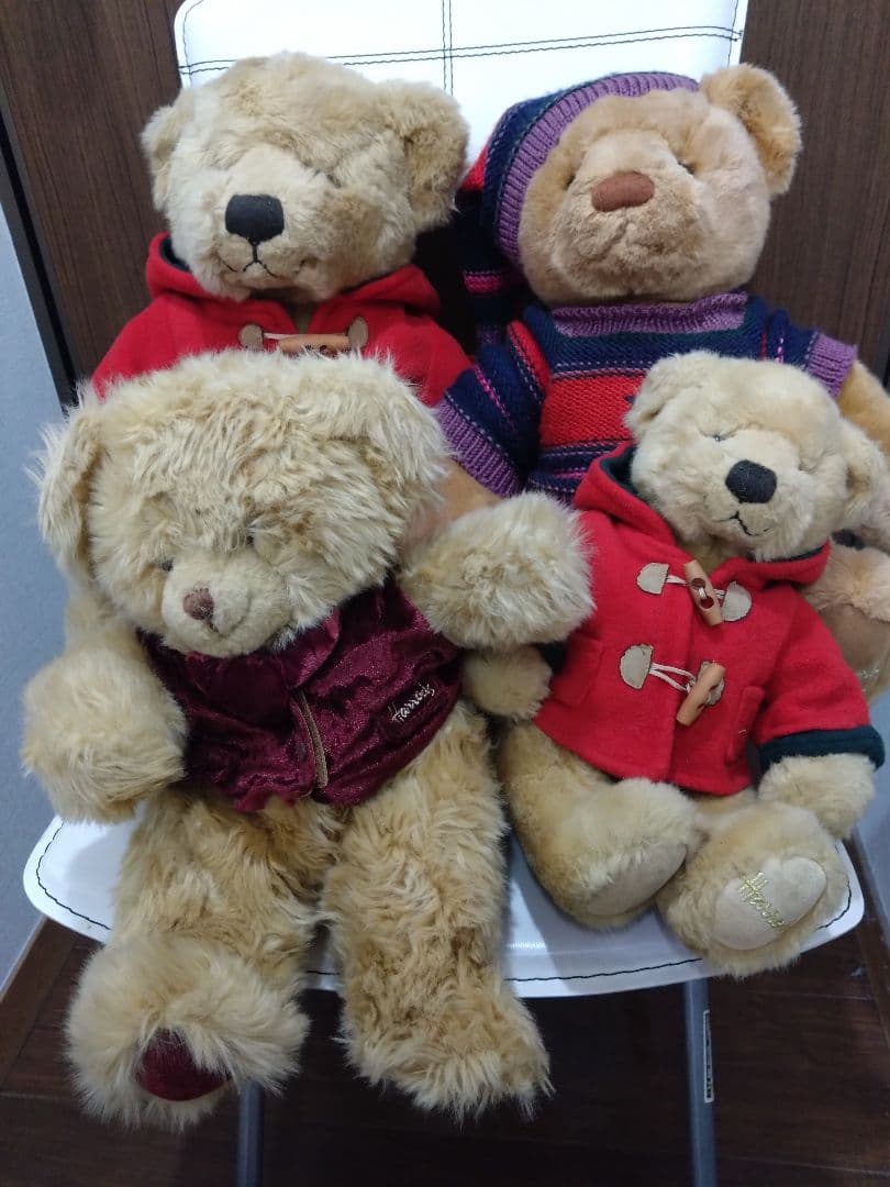 ハロッズ　テディベア　4体セット