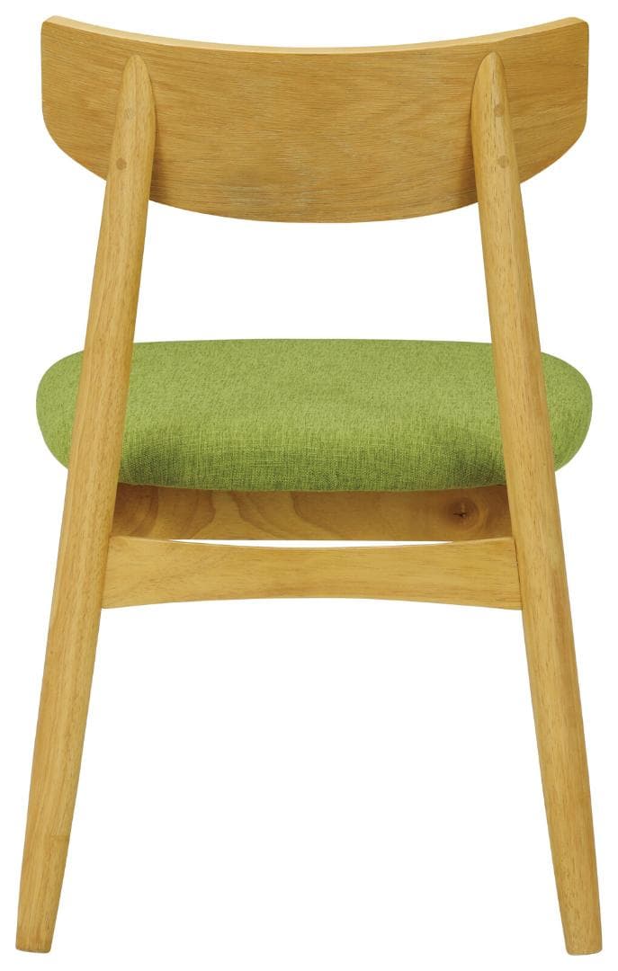 SK DC XS8　12脚　ダイニングチェア　ナチュラル＊グリーン