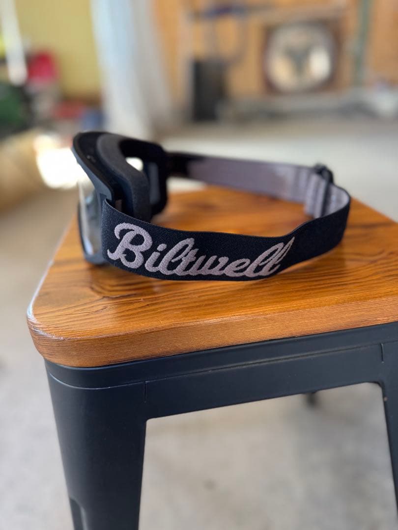 Biltwell ビルドウェル ブラック ゴーグル 試着のみ
